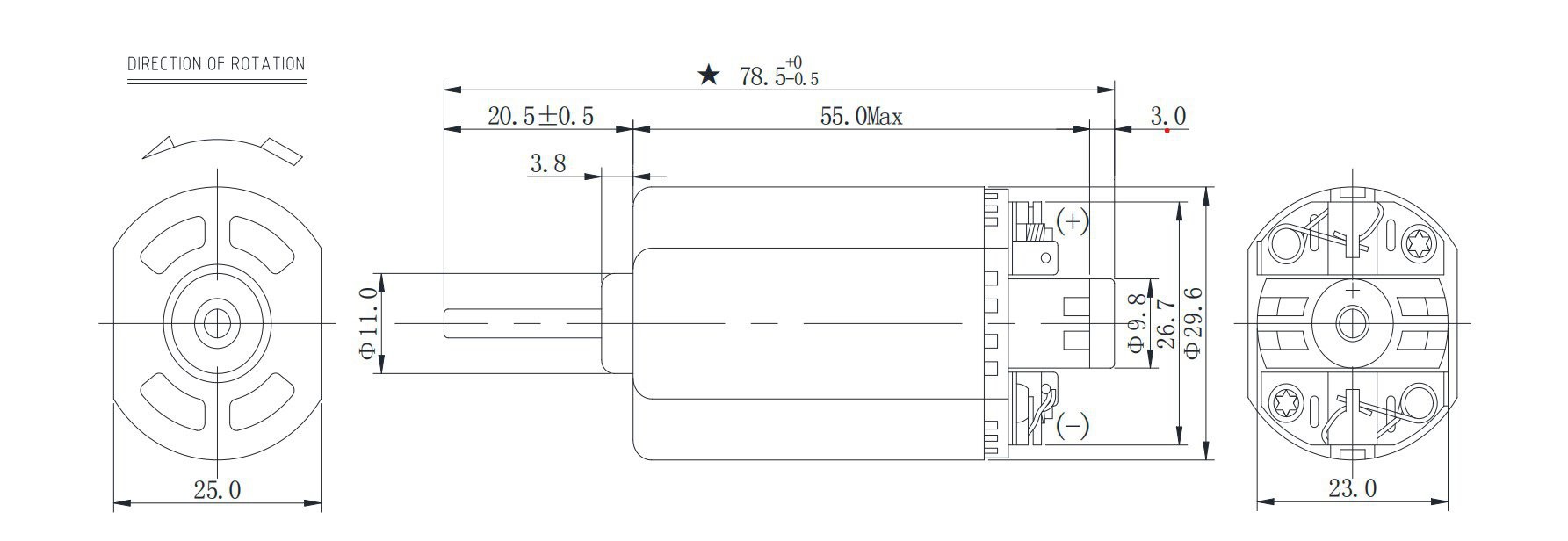 8515G Motor Outline